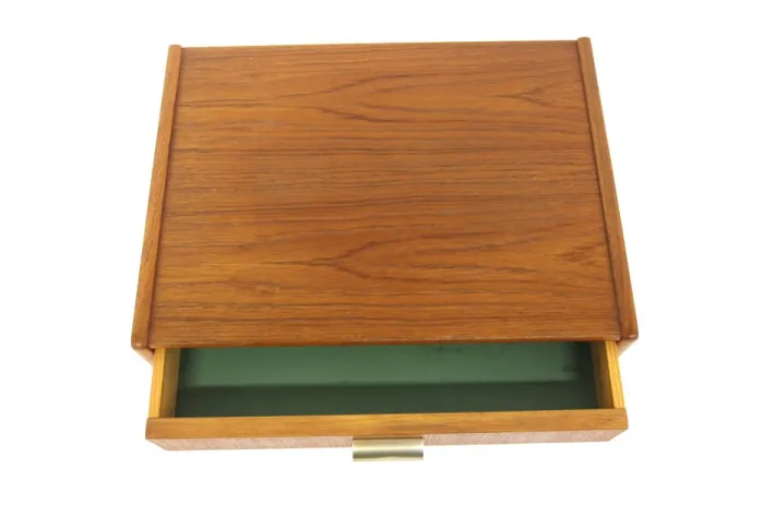 Pamono Scandinavian Teak Bedside Table, 1960s Online