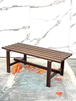 Pamono Scandinavian Teak Bench, 1960s Sale