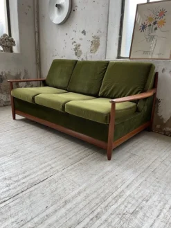 Pamono Scandinavian Teak Bench, 1950s Online