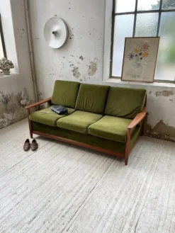 Pamono Scandinavian Teak Bench, 1950s Online