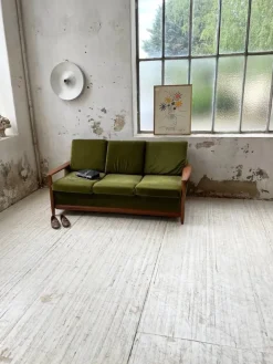 Pamono Scandinavian Teak Bench, 1950s Online