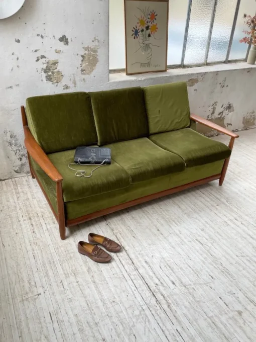 Pamono Scandinavian Teak Bench, 1950s Online