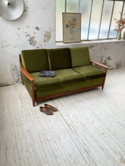 Pamono Scandinavian Teak Bench, 1950s Online