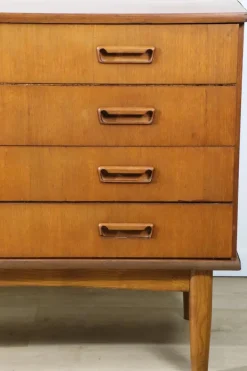 Pamono Scandinavian Teak Chest of Drawers, 1960s Clearance