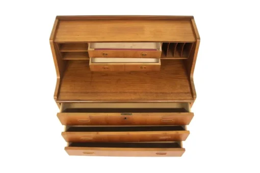 Pamono Scandinavian Teak Secretaire, 1960 Outlet
