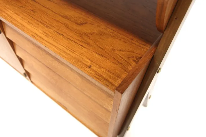 Pamono Scandinavian Teak Secretary from Rottne Möbelindustri, Sweden, 1960s Discount