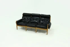 Pamono Scandinavian Three-Seater Sofa by Eric Merthen for Ire Möbler, 1960s Outlet