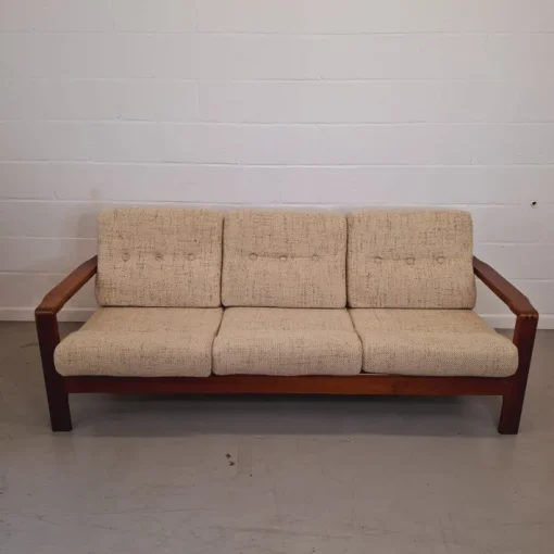 Pamono Scandinavian Three-Seater Bench, 1960s Outlet