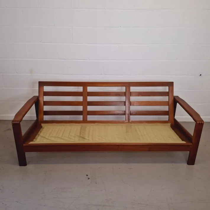 Pamono Scandinavian Three-Seater Bench, 1960s Outlet