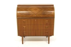 Pamono Scandinavian Walnut Secretaire, 1950 Online