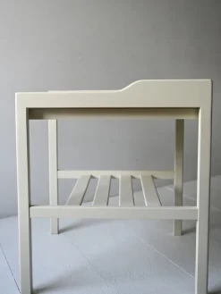 Pamono Scandinavian White Bedside Tables, 1950s, Set of 2 Sale