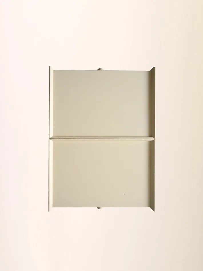 Pamono Scandinavian White Lacquered Bedside Tables, 1960s, Set of 2 Sale