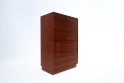 Pamono Scandinavian Wooden Secretary by Arne Vodder, 1960s Clearance