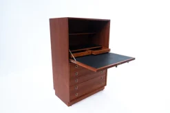 Pamono Scandinavian Wooden Secretary by Arne Vodder, 1960s Clearance