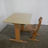 Pamono School Bench with Chair, 1960, Set of 2 Discount