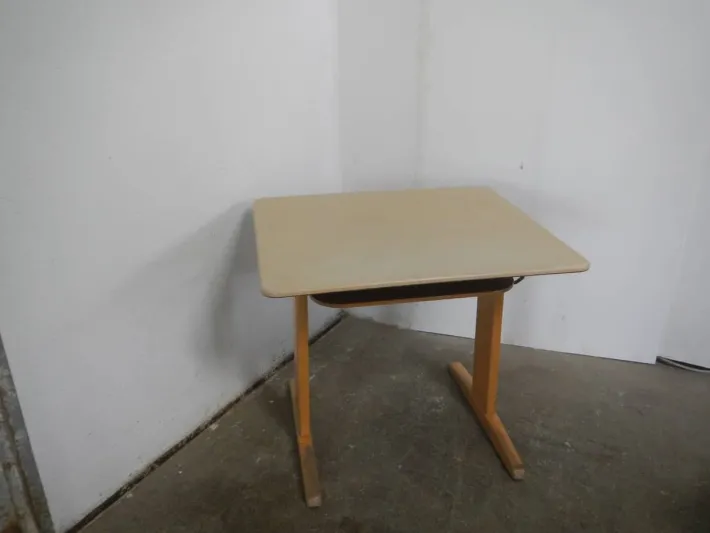 Pamono School Bench with Chair, 1960, Set of 2 Discount