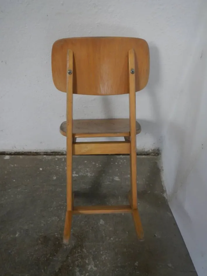 Pamono School Bench with Chair, 1960, Set of 2 Discount