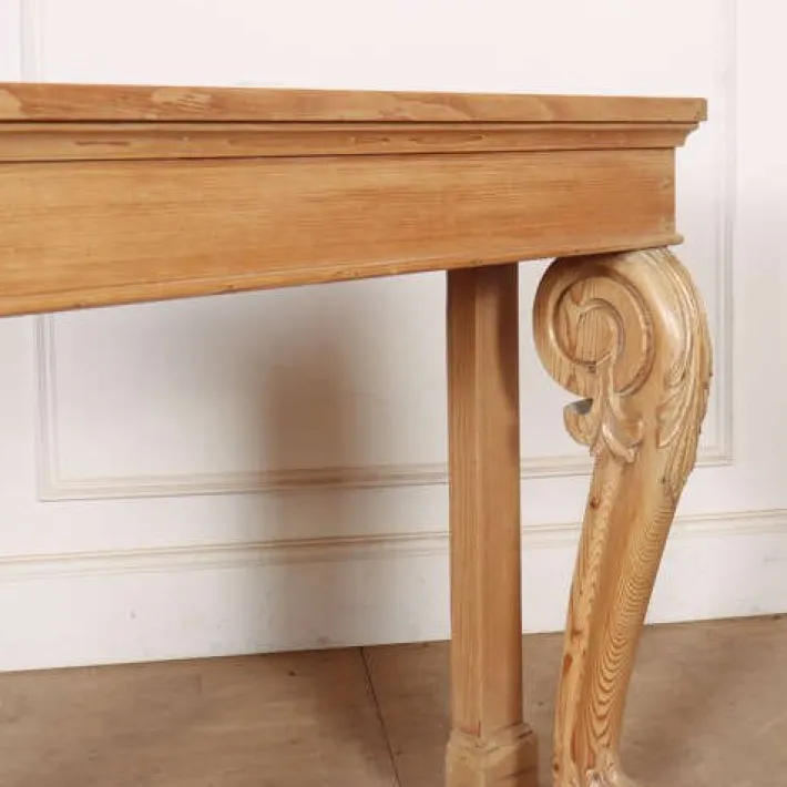 Pamono Scottish Pale Pine Console Table Hot