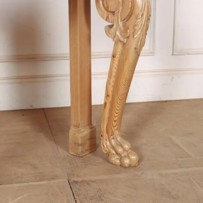 Pamono Scottish Pale Pine Console Table Hot