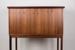 Pamono Scriban Bar and Secretary in Rosewood and Formica by Hans Olsen for C.S Mobler, 1960 Clearance