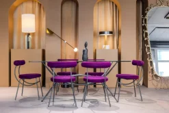 Pamono Sculptural Centre Table with Glass Top and Wrought Iron Frame Sale