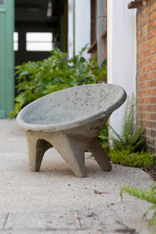 Pamono Sculptural Concrete Chair, Italy Online