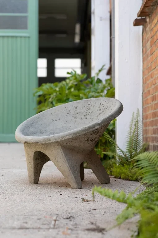 Pamono Sculptural Concrete Chair, Italy Online