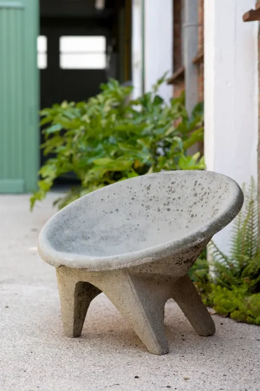 Pamono Sculptural Concrete Chair, Italy Online