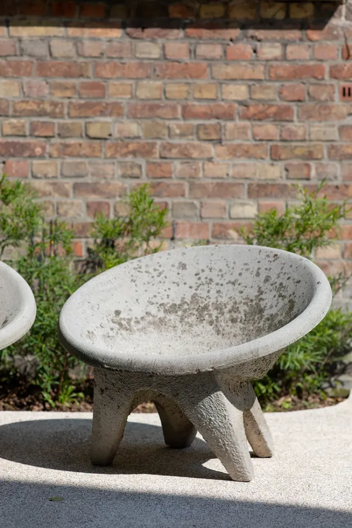 Pamono Sculptural Concrete Chair, Italy Online