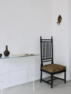 Pamono Sculptural Glass and Acrylic Glass Console Table, Italy, 1980s Discount