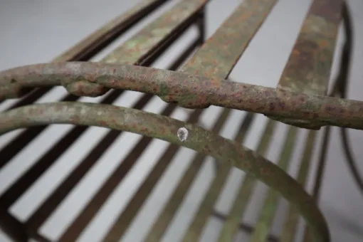 Pamono Sculptural Iron Chairs in the style of André Dubreuil, 1980s, Set of 3 Outlet