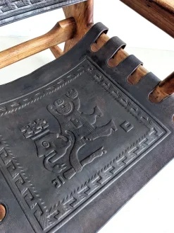 Pamono Sculptural Rocking Chair by Angel Pazmiño for Muebles De Estilo, 1960s Hot