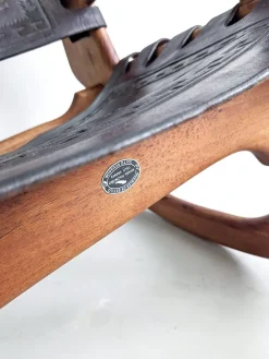 Pamono Sculptural Rocking Chair by Angel Pazmiño for Muebles De Estilo, 1960s Hot