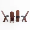 Pamono SD57 Chairs attributed to Marco Zanuso for Poggi, Italy, 1970s, Set of 4