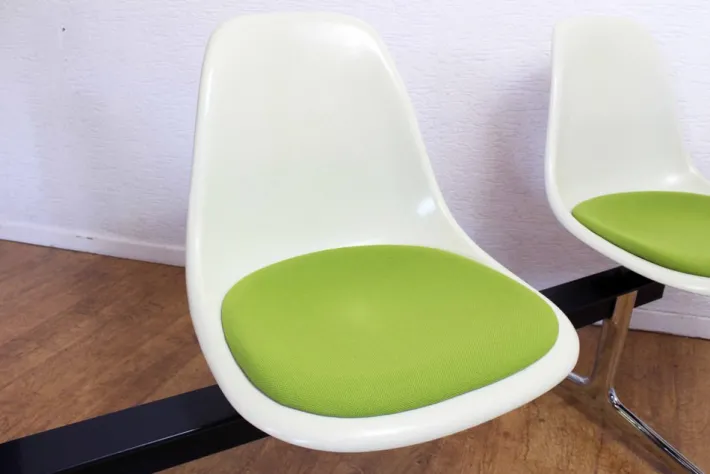 Pamono 3-Seat Bench by Charles & Ray Eames for Vitra, 1970s Online