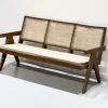 Pamono 3-Seater Bench Sofa by Pierre Jeanneret, India, 1956 Online