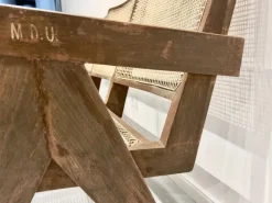 Pamono 3-Seater Bench Sofa by Pierre Jeanneret, India, 1956 Online