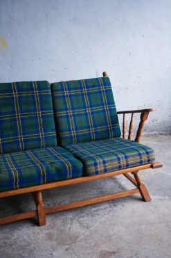 Pamono 3-Seater Sofa & Armchairs by Guillerme and Chabron​, Set of 3 Discount