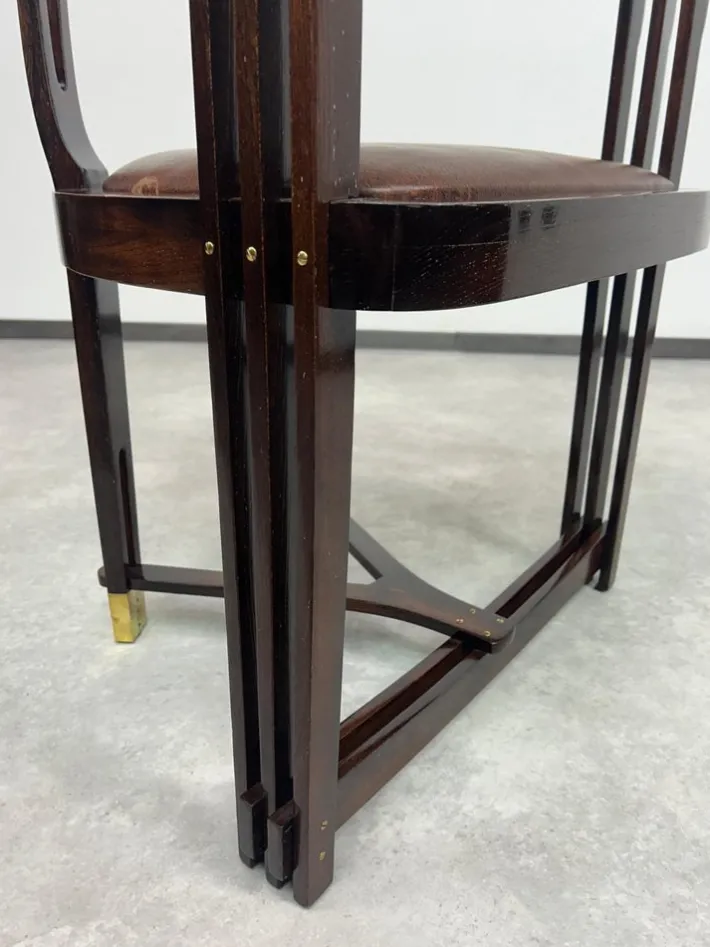 Pamono Secession Armchair by Anton Pospischil, 1901 Best