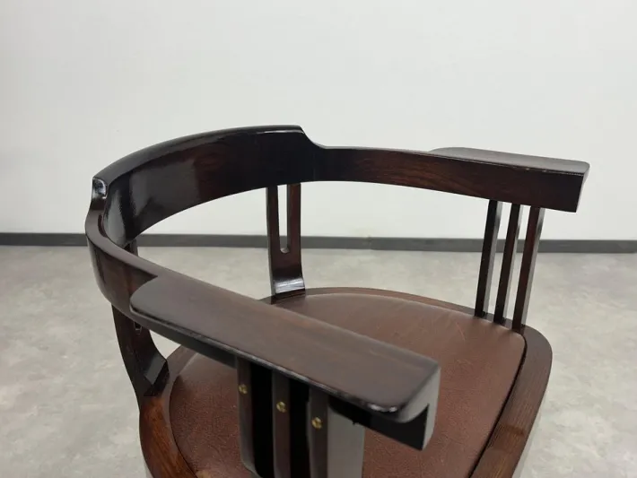 Pamono Secession Armchair by Anton Pospischil, 1901 Best