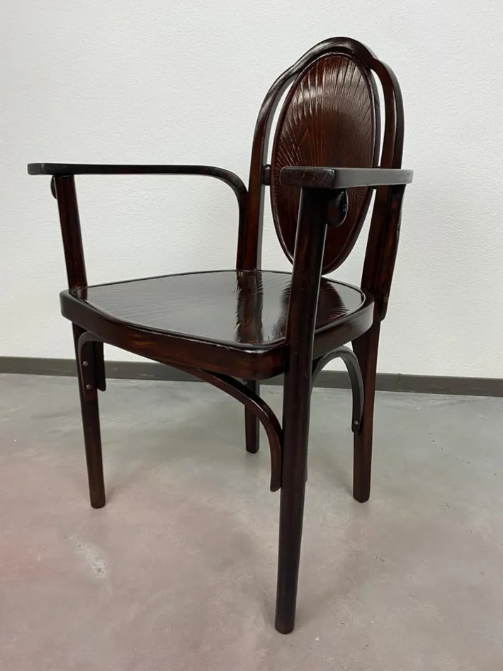 Pamono Secession Armchairs attributed to Josef Hoffmann, 1890s, Set of 2 Discount