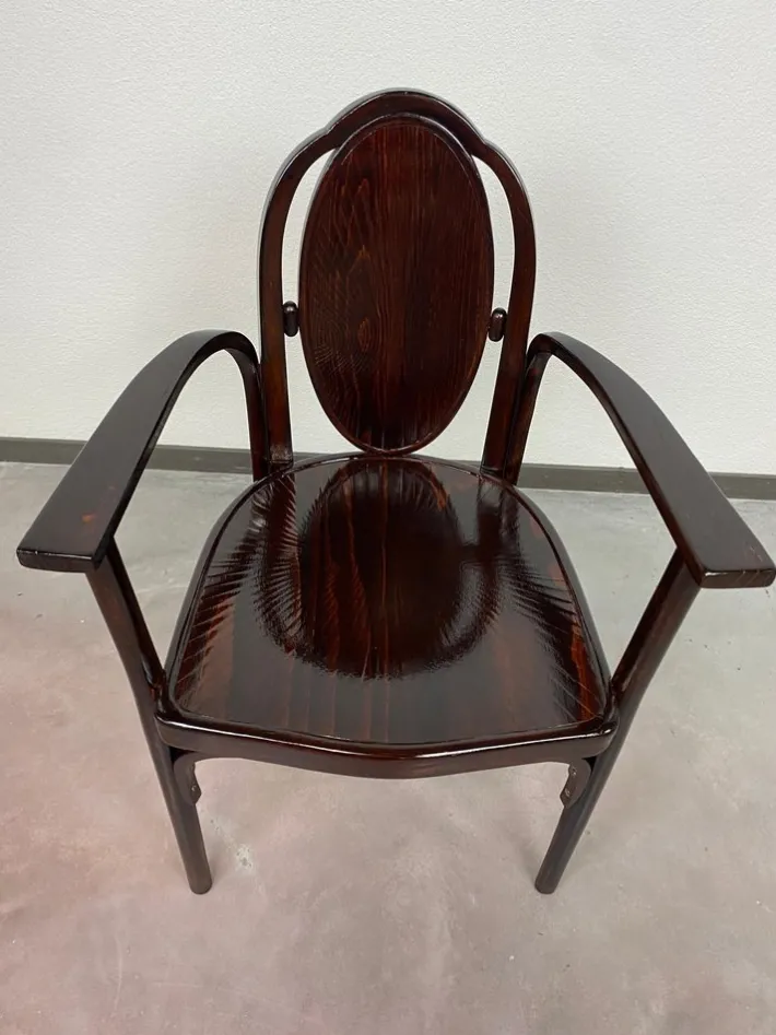 Pamono Secession Armchairs attributed to Josef Hoffmann, 1890s, Set of 2 Discount