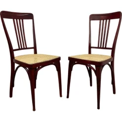Pamono Secession Dining Chairs attributed to Thonet, 1890s, Set of 2 Best