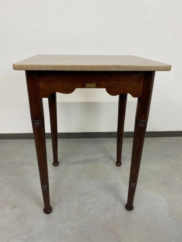 Pamono Secession Marble Coffee Table attributed to Thonet, 1890s Discount