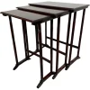 Pamono Secession Nesting Tables attributed to Thonet, 1890s, Set of 3 Clearance