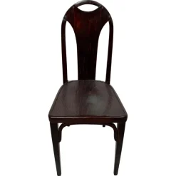 Pamono Secession No. 373 Chair attributed to Josef Hoffmann / Otto Prutscher for J&J Kohn, 1890s New