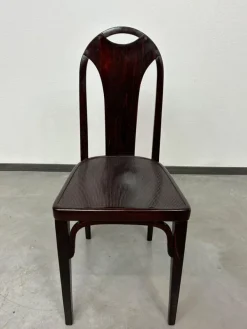 Pamono Secession No. 373 Chair attributed to Josef Hoffmann / Otto Prutscher for J&J Kohn, 1890s New
