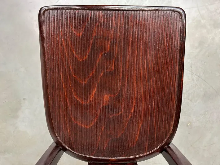 Pamono Secession No. 373 Chair attributed to Josef Hoffmann / Otto Prutscher for J&J Kohn, 1890s New