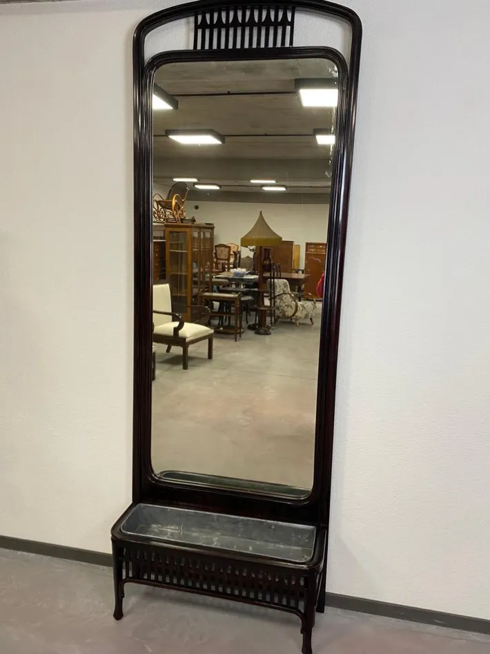 Pamono Secession No. 1149 Mirror attributed to Koloman Moser for Jacob & Josef Kohn, 1890s Best