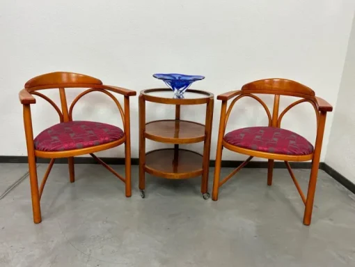 Pamono Secession No. 81 Tripod Chairs attributed to Thonet, 1930s, Set of 2 Sale